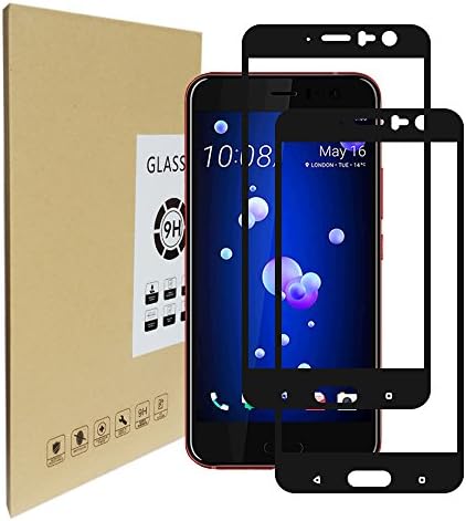 Hasenou HTC U11 Screen Protector,Tempered Glass Screen Protector for HTC U11,0.33mm Slim and 9H Hardness,Bubble Free and Anti-Fingerprint(2-Pack)