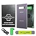 Cell4Less Orchid Grey Compatible Back Glass Battery Door Cover Housing with Camera Frame, Lens and Adhesive Replacement for Samsung Galaxy Note 8 - Any Carrier - N950 (Orchid Grey)