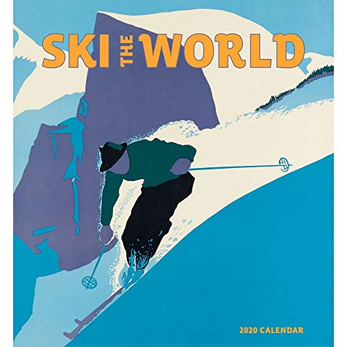 Ski the World 2020 Wall Calendar by 