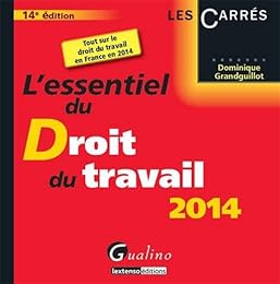 L' essentiel du droit du travail, 2014