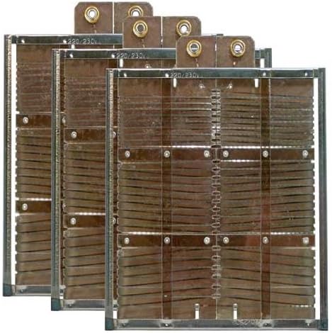 Quality Replacement Set of Dualit Elements (3) for Two Slice Toaster Manufactured by Element Warehouse
