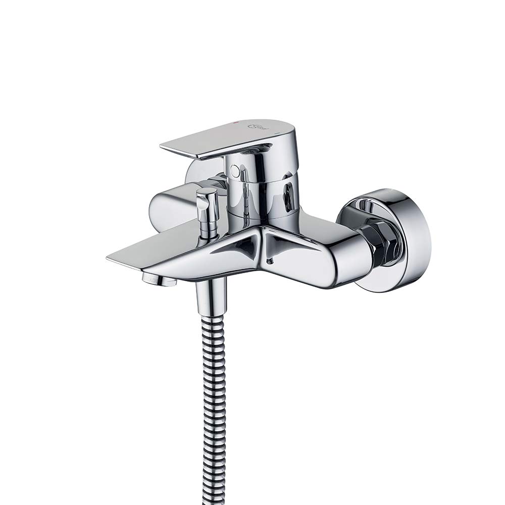 Ideal Standard Tesi Wall Mounted Bath Shower Mixer, Chrome