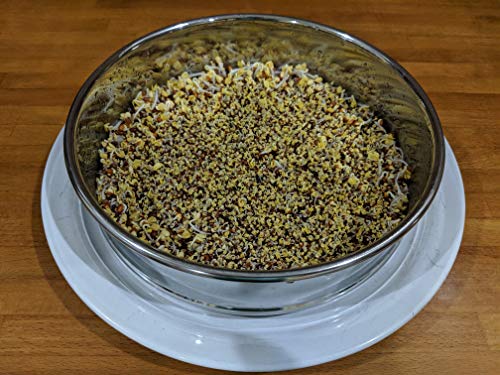 Stainless Steel Seed Sprouting Tray-8 Inch Stackable Sprouter Kit for Growing Fresh Organic Broccoli Sprouts, Wheat Grass, Alfalfa Seeds, Fenugreek, Mung Beans and More (Seeds not Included) - Thumbnail 4