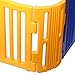 LAZYMOON Baby Playpen Kids 8+4 Panel Safety Play Center Yard Home Indoor Outdoor Fence
