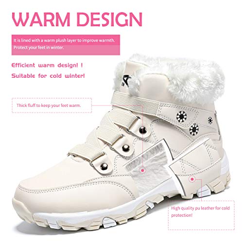 ASHION-Womens-Waterproof-Winter-Shoes-Non-Slip-Warm-Snow-Boots