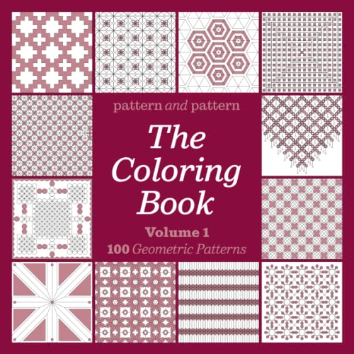 Mua The Pattern and Pattern Coloring Book Volume 1: 100 Geometric ...