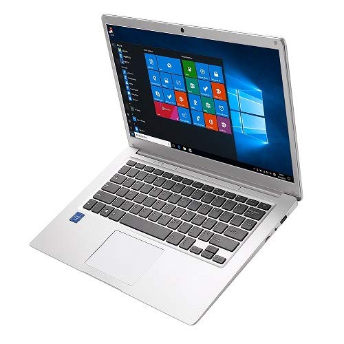 Thin and Light Laptop 14.1 inch HD 1920 1080 Intel Atom X5-E8000 Quad core, 1.04Ghz CPU, up to 2.0Ghz, 4GB RAM, 32GB eMMC, Expandable 1TB M.2 SSD, WiFi, HDMI Windows 10 Home
