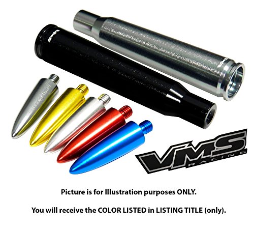 Vms Racing 50 Cal Caliber Gunmetal Chrome Tip Bullet Antenna Heavy Gauge Cnc Machined Billet Aluminum Short Compatible With Dodge Ram 1500 2500 3500 09 19 09 19 Pricepulse
