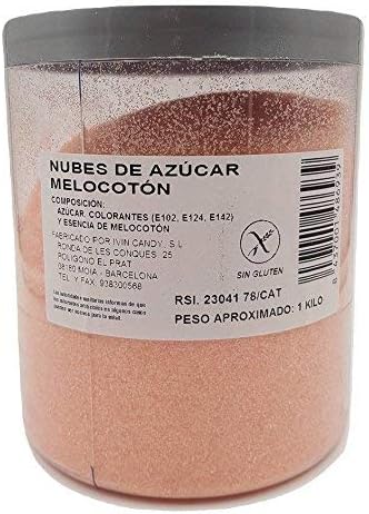 Professional Instant Candy Floss Sugar Cotton Candy 1 Kg (Peach)