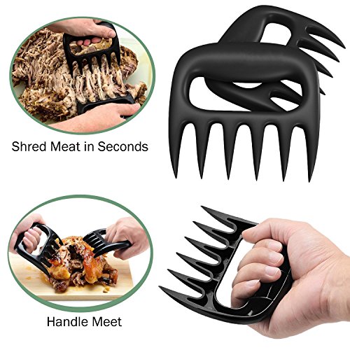Bear Claws Meat Shredder and Kitchen Scissors, cut even Chicken Bones easily with the 8 in 1