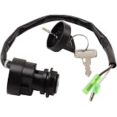 Ignition Key Switch Fits for Kawasaki Bayou 220 Prairie 250 300 400 | Lakota 300 400 KLF220 KLF250 KLF300 KLF400 KVF300 KVF400 KEF300A KEF300B