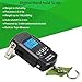WECHIC Digital Fish Scale 110lb/50kg, Portable Luggage Weight Scale, Electronic Hanging Hook Scale, Fishing Scale with Measuring Tape, Backlit LCD Display