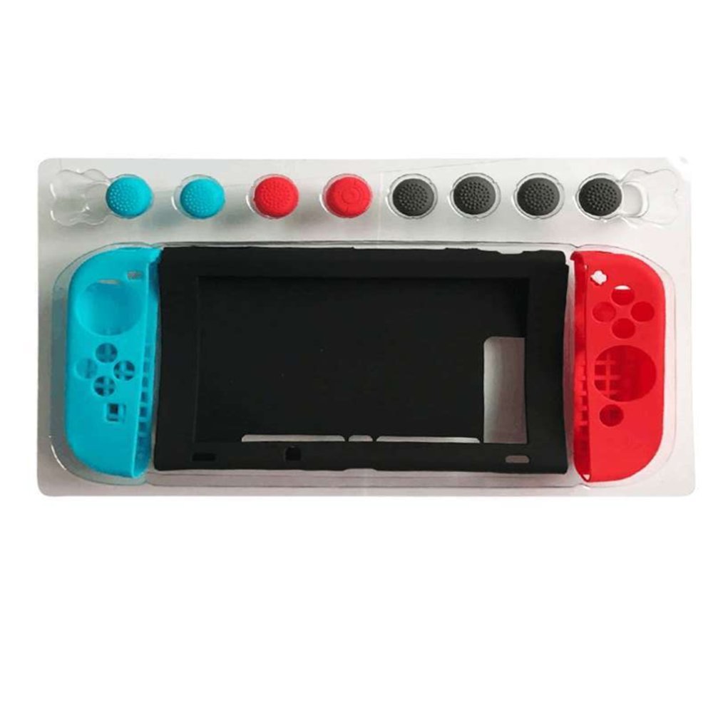 Nintendo Switch Silikon Hülle Schutzhülle Gel Case Soft Cover für