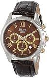 Pulsar Men's PT3397 Analog Display Japanese Quartz Brown Watch