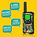 Toys for 6-12 Year Old Boys, Walkie Talkies for Kids Boys Toys for 3-12 Year Old Boys Gifts for 3-12 Year Old Girls Birthday Presents New Christmas Xmas Stocking Stuffers Fillers Gifts Green DJ91
