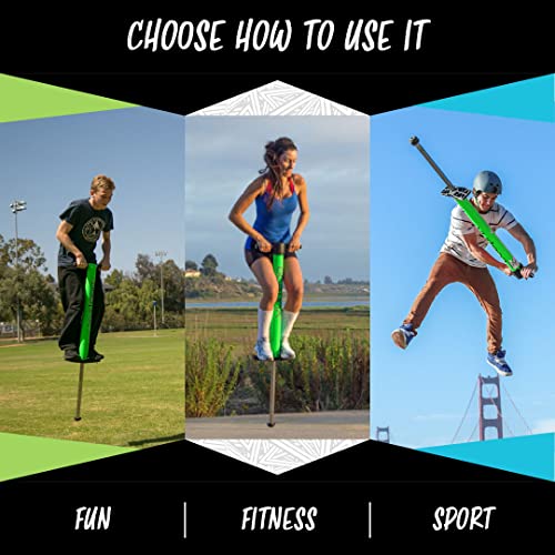 Vurtego V4 Pro Pogo Stick, Medium, Green, (V4Prom) Pricepulse
