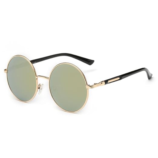 Botetrade Sommer Art Vintage Sonnenbrillen Runde Frau Brillen