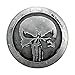 PopSockets: Collapsible Grip & Stand for Phones and Tablets - Marvel - Punisher MonoChrome