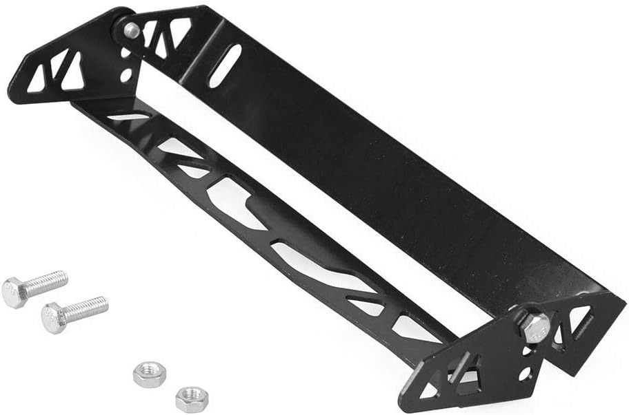 vitihipsy Universal Auto Car Truck Bumper Tilt License Number Plate Mount Frame Holder Bracket Car Front Back License Plate