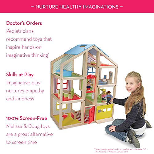 2 Melissa+Doug+Hi+Rise+Dollhouse+Furniture