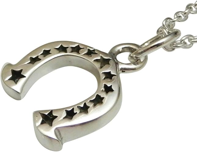 Amazon トップのみ 幸せを呼ぶホースシュー馬蹄ネックレス シルバーネックレス メンズネックレス シルバー925 ペンダント 0 トップのみ チェーン無し ネックレス 通販