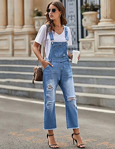 3 Vetinee+Womens+Adjustable+Pockets+Overalls