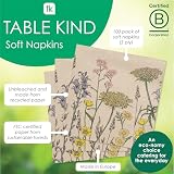 Talking Tables Table Kind Soft Recycled Paper Napkins 33cm 100 2ply Wildflower view 2