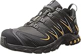 Salomon Men's XA Pro 3D CS WP Trail Running Shoe,Autobahn/Black/Yellow Gold,10.5 M US
