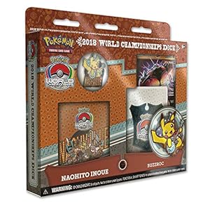 Image of Pokemon TCG: 2018 World Championships Deck, Buzzwole Gx, Buzzroc, Naohito Inoue