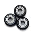 BIQU 3D Printer Wheel, 10pcs 3D Printer POM Pulley Wheels Plastic Pulley Passive Round Wheel with Liner Bearing for Creality Ender 3, Ender 3 V2, CR-10, CR-10S Series 3D Printer