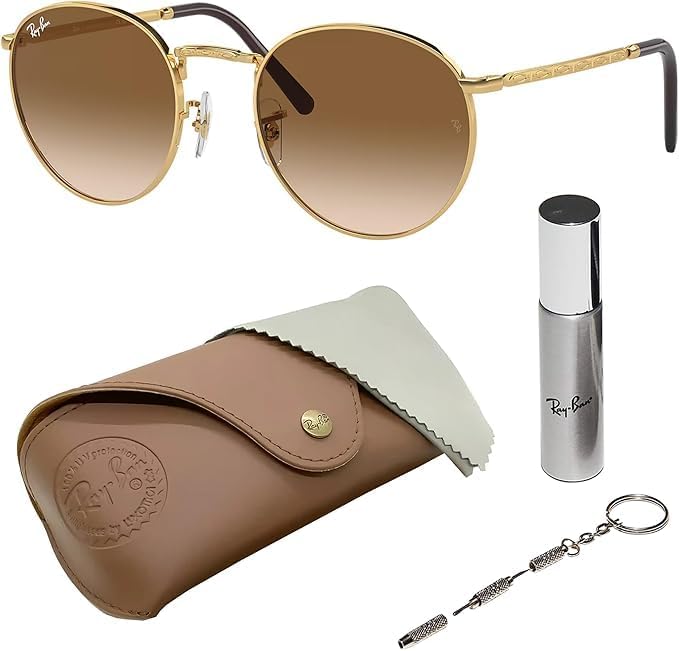 Ray-Ban RB4457D Square-Round Shape Non-Polarized Sunglasses for