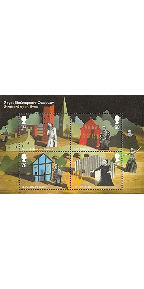 Prophila Collection United Kingdom block65 (complete.issue.) 2011 Royal Shakespeare company (Stamps for collectors) Celebrities/Movies/Theater