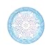 Birthday Express Snowflake Winter Wonderland Christmas Party Supplies - Dessert Plates (8)