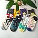 4 Pairs Womens Famous Painting Art Printed Casual Crew Funny Socks by Amandir