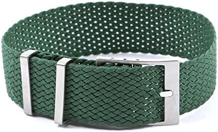 Perlon watch strap watchstrapon style Green