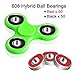 EAONE 100 Pieces 608 Hybrid Ball Bearings for Tri-Spinner Fidget Spinner Toy, Double Shielded