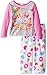 Shopkins Girls' Big Girls' 2-Piece Fleece Pajama Set, Pink, 10
