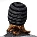 TGD Hat Unisex Beanie Warmer Wind Guard Cap (Black)