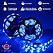 Remote Controlled LED Strip Kit, 2 x 16.4FT 300LEDs SMD5050 RGB Strip Light, Waterproof Rope Light with 44-Key IR Controller + 12V Power Supply for Home Garden Decoration