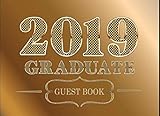 Graduate Guest Book 2019: Blank Lined Graduation