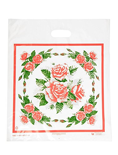 Plastic Shopping Bags, 25pcs