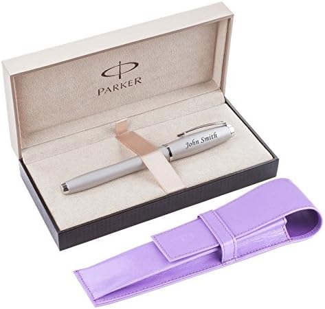 Parker Fountain Pen Urban Fast Track Silver CT - big box + PAGANI Violet
