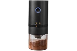 Electric Coffee Grinder, Rechargeable Coffee Bean Grinder Coffee Mill Compact Coffee Grinder Machine Manual Portable Espresso