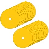 Flea Trap Refill Discs 20 Pack, 4.5 Inches Replacement Glue Boards Fits Sticky Dome Flea Bed Bug Traps