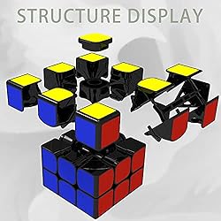 Speed Cube 3x3,Classic Magic Cube Puzzle Toy Size