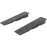 49" Shipping Container Forklift Ramps, 6" Lip, 20,000 lb Ea, Guardian, Pair