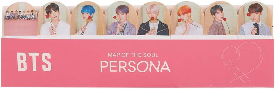 Yuxareen Kpop BTS ใ MAP_of_The_Soul_Persona ใ N Times Sticky Notes Paper Memo Photo Sticker Notebook Hand Account Sticker A.R.M.Y Hot Gift Student Stationery(H03)