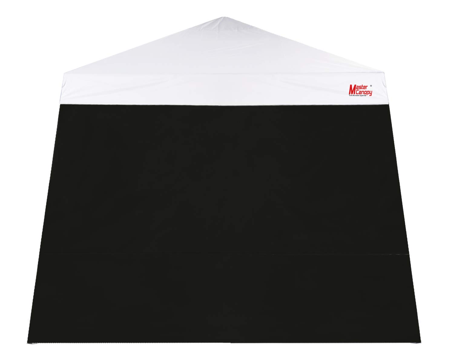Photo 1 of MASTERCANOPY SunWall Canopy Sidewall for 10x10 Slant Leg Canopy Tent, 1 Pack Sidewall Only (Black)