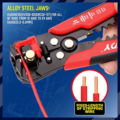 image for SEDY Wire Stripping Tool, Self-adjusting 8