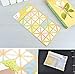 ONOR-Tech 192/ Pkg Self-adhesive Photo Corner Sticker for Diary, Album, Scrapbooking, Craft, 4 Color Sheet/Pkg (1)